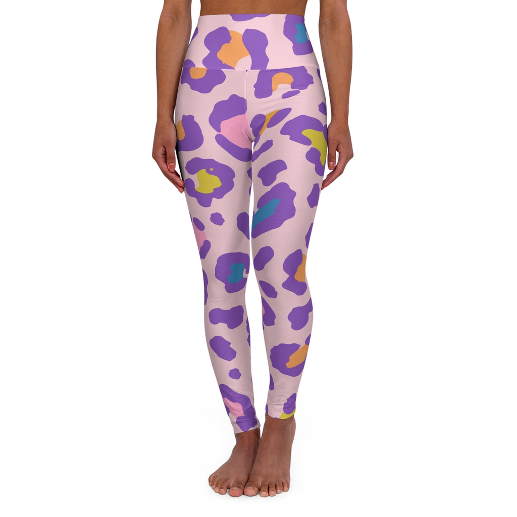 Unicorn Leopard High-Waisted Yoga Leggings
