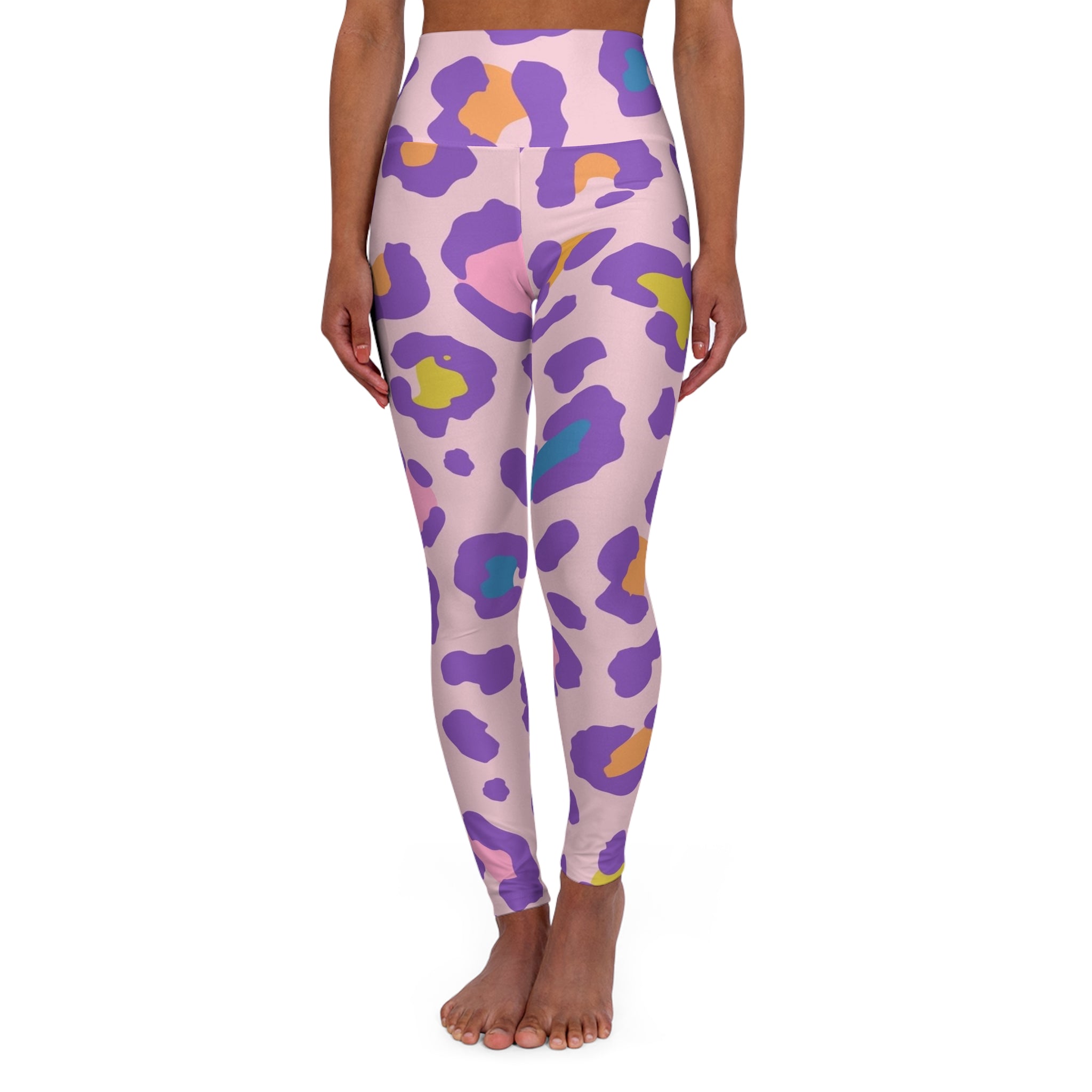 Unicorn Leopard High-Waisted Yoga Leggings