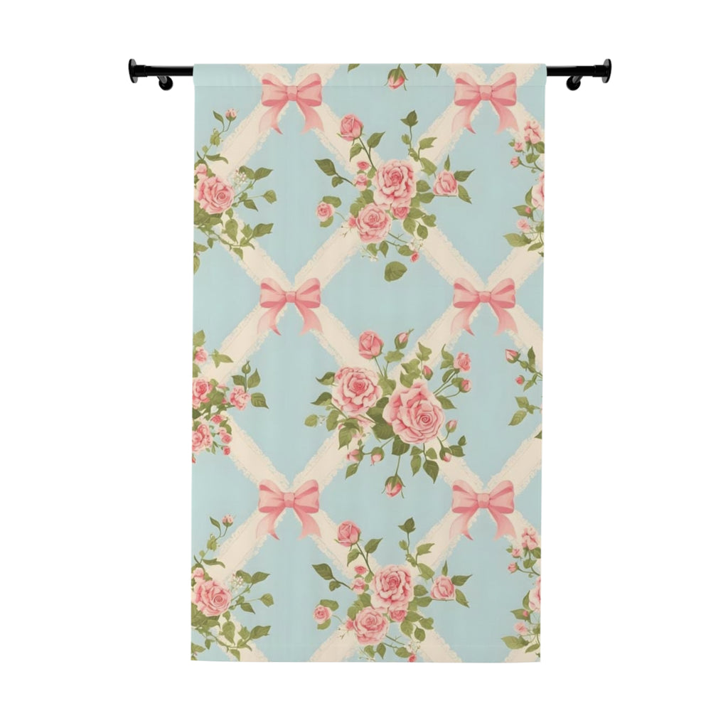 Fresh Start Floral Window Curtain
